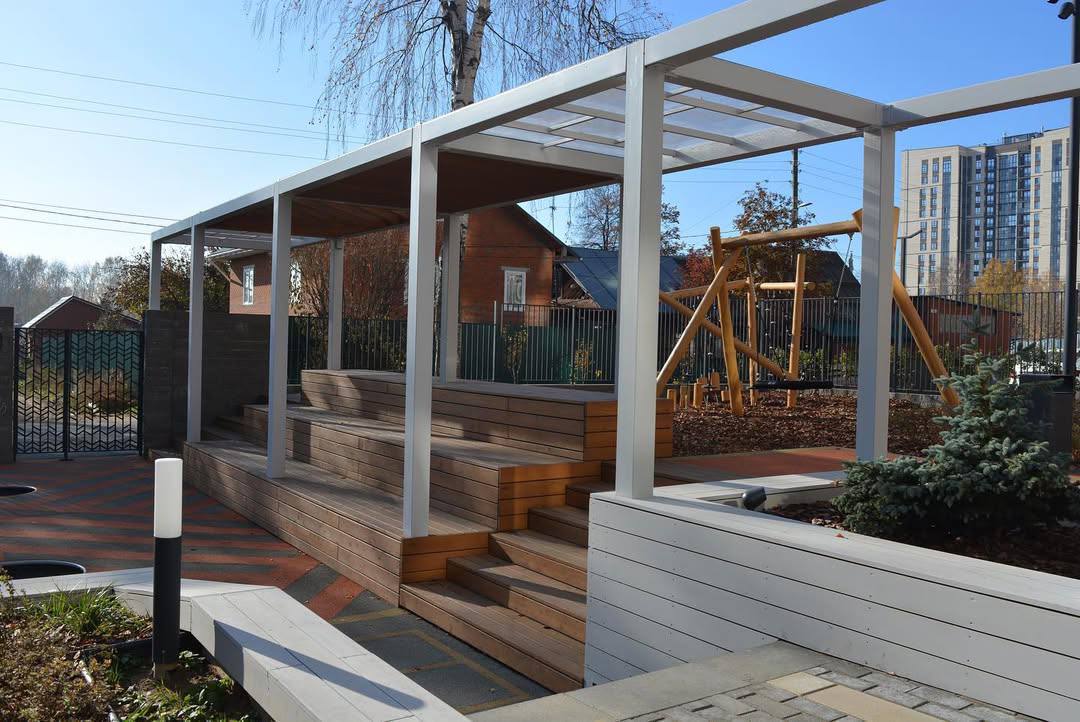 Защита скамеек и настилов